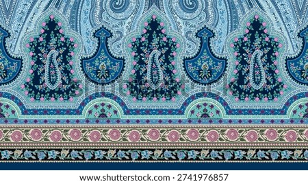 textile digital design motif pattern hand made  women cloth ornament abstract border rug ethnic ikat etc new semi bold flower designs