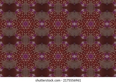 Textile fabric paper print  Colorful seamless pattern in mosaic style  Raster patchwork quilt pattern  