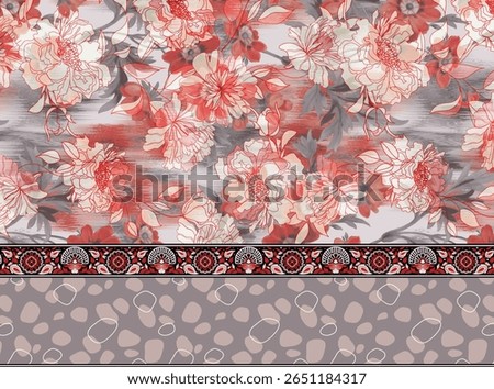 textile pattern allover design repeat
