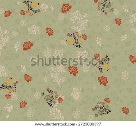 textile pattern bold ethnic allover