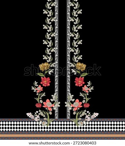 textile pattern bold ethnic allover