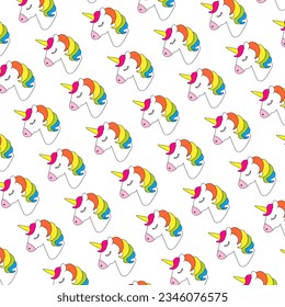 textile pattern with unicor design