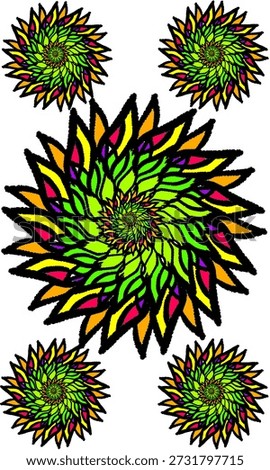 textile patterns design art for clothes and pants 