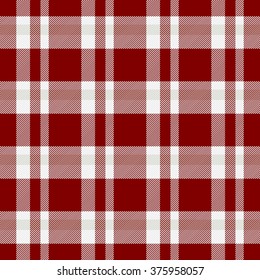 Textile Textured Red White Checkered Abstract Stock Illustration ...