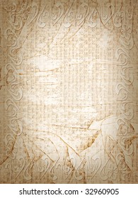 Textural framework of the stylised semi-antique brown colour