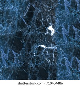 Texture Blue Marble White Veins Stock Illustration 710404486