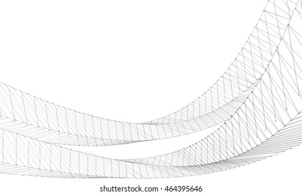 Texture Curve 3d Illustration Stock Illustration 464395646 | Shutterstock