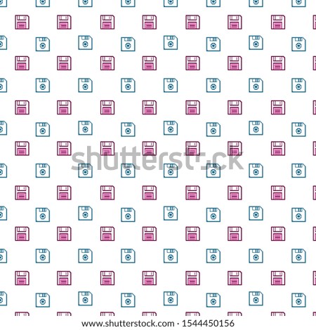Texture diskette pink and blue