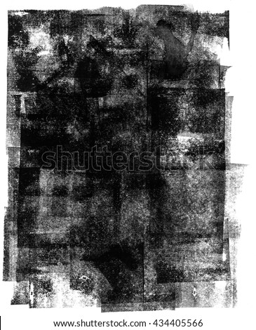 texture: hand made rolled ink - great for letterpress effects, as overlay or mask