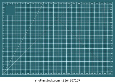 Texture Image Of Cutting Mat Grid 