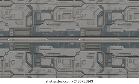 Texture material background Sci-Fi Panel 4