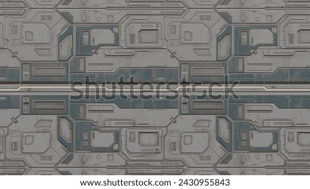Texture material background Sci-Fi Panel 4