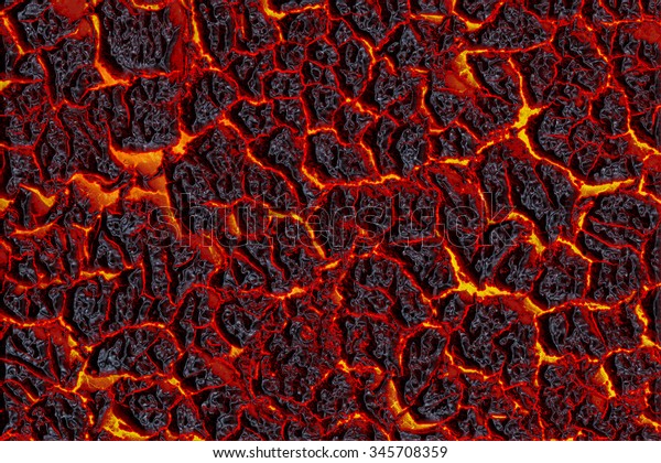 Texture Molten Magma Stock Illustration 345708359