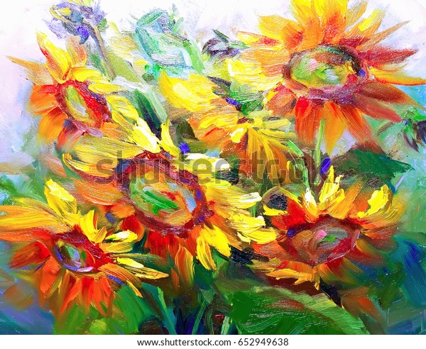 油絵のテクスチャー 花 塗り絵の断片 壁紙と背景 背景 背景 および油絵のテクスチャー花柄 のイラスト素材 652949638