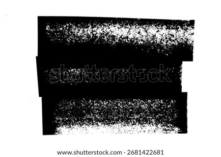 Texture painted with a roller on the wall wet dark lino ink remain, black linocutting paint roller texture