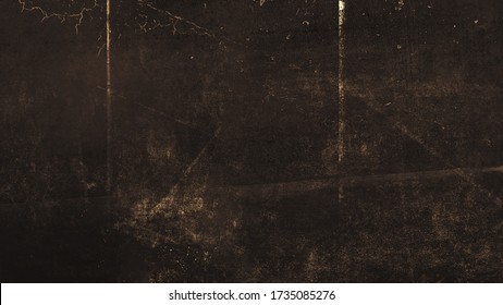 Texture Of Scratches, Chips, Scuffs, Dirt On Old Aged Surface . Old, Vintage Film Effect Overlays. Stock Illustration.