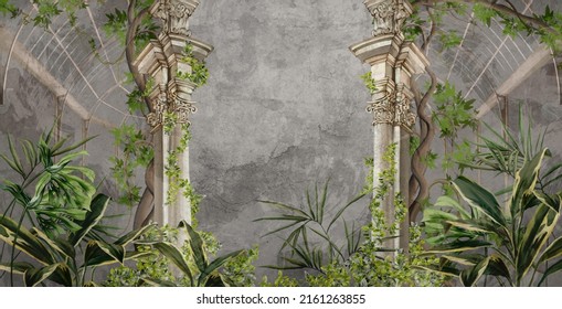 9,393 Plant mural Images, Stock Photos & Vectors | Shutterstock