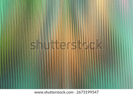 A textured abstract background with vertical lines of green, gold, and gray hues, creating a sense of depth and movement