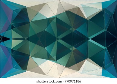 Textured abstract geometric background of polygons.