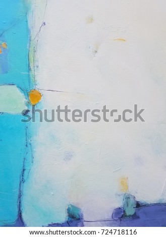 Textured abstract painting. Hand painted colorful background. 