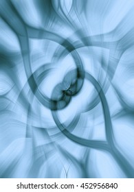 Textured background in abstract interweaved mediterranean blue tones. 