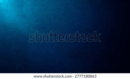 A textured deep blue background with a soft gradient and a subtle bright light effect emanating from the top left