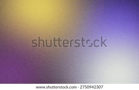 A textured gradient background with a blend of yellow, purple, and white hues, transitioning smoothly from one color to another, creating a...