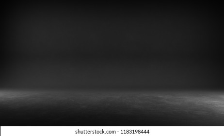 Textured Studio Background - Black