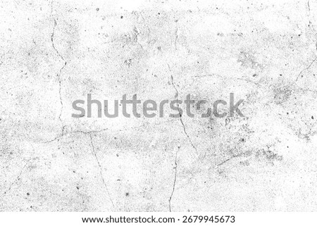 Textured white concrete background with subtle cracks and imperfections.