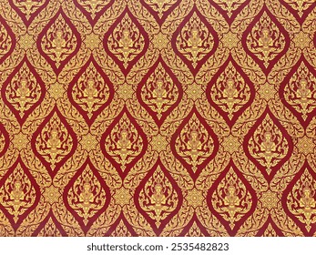 Thai pattern wallpaper 