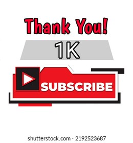 Thank You 1000 Subscribers 1k Subscribers Celebration.