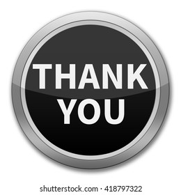 Thank You Button Isolated Stock Illustration 418797403 | Shutterstock