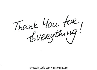 Thank You For Everything のイラスト素材 画像 ベクター画像 Shutterstock