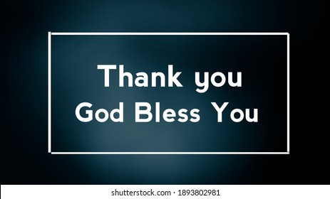 God Bless You Hd Stock Images Shutterstock