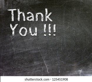 3,901 Thank You Blackboard Images, Stock Photos, 3D objects, & Vectors ...