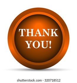 Thank You Icon Internet Button On Stock Illustration 367074635