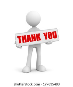 3d Man Thank You Images, Stock Photos & Vectors | Shutterstock