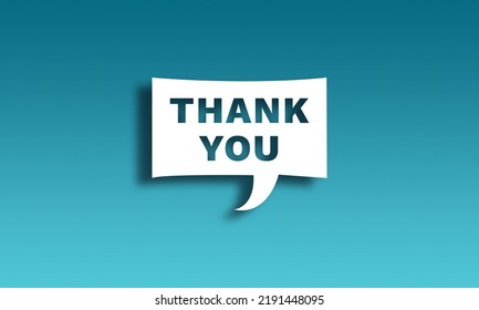 Thank You Message Card Presentation Business Stock Illustration ...