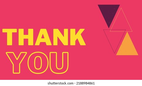 Thank You Pink Wallpaper You Stock Illustration 2188984861 | Shutterstock