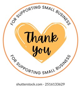 Thank you for supporting small business - Powered by Shutterstock