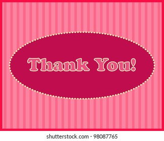 Thank You Thank You Text Oval Stock Illustration 98087765 | Shutterstock