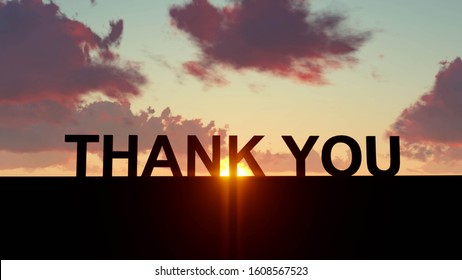 204 Thank you sunset Stock Illustrations, Images & Vectors | Shutterstock