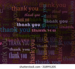 Thank You Word Cloud Background Stock Illustration 318991205 | Shutterstock