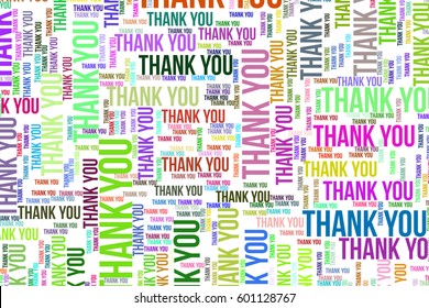 Thank You Word Cloud Web Page Stock Illustration 601128767 | Shutterstock