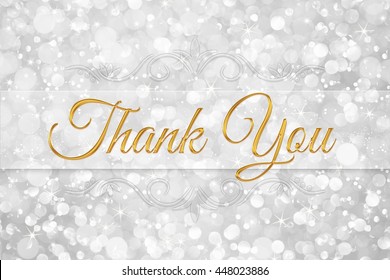101 Silver Sparkle Background Thank You Images, Stock Photos & Vectors | Shutterstock