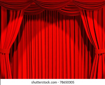 9,938 Cartoon Red Curtains Images, Stock Photos & Vectors 