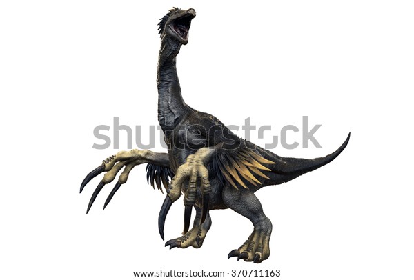 テリジノサウルス のイラスト素材