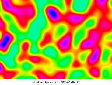 Thermography heat map background