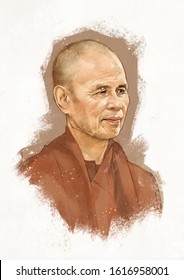 Thich Nhat Hanh Is A Vietnamese Buddhist Monk And Peace Activist, Founder Of The Plum Village Tradition.