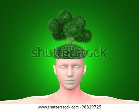 Similar – Image, Stock Photo shingled hair Plant